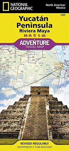 Adventure Maps: Northern Yucatan/ Maya Sites