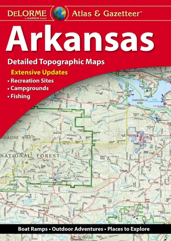 Delorme Arkansas Atlas and Gazetteer 3rd Edition
