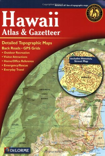 Delorme Hawaii Atlas and Gazetteer