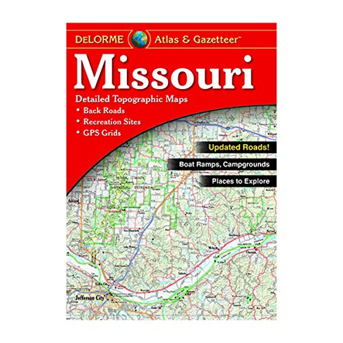 Delorme Missouri Atlas and Gazetteer