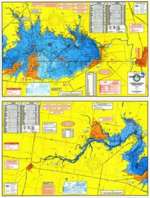 Hook-n-line Freshwater Map: Texas Choke Canyon Reservoir
