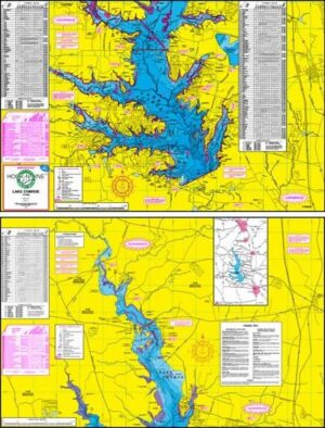 Hook-n-line Freshwater Map: Texas Lake Conroe