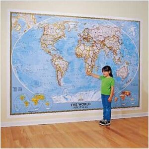 National Geographic Wall Maps: World Classic, Mural