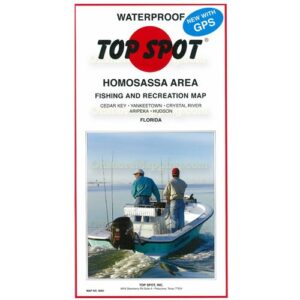 Top Spot Maps: Homosassa Area with Gps