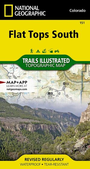 Trails Illustrated Maps 151: Colorado - Flat Tops South