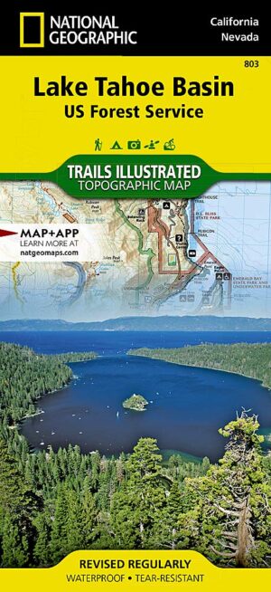 Trails Illustrated Maps: California - Lake Tahoe Basin