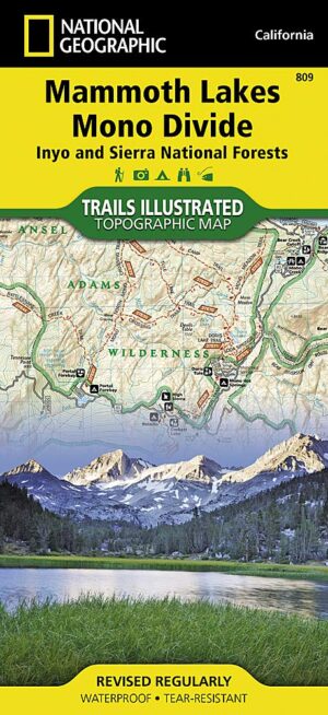 Trails Illustrated Maps: California - Mammoth Lakes/mono Divide