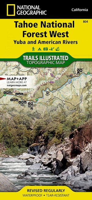 Trails Illustrated Maps: California - Tahoe National Forest