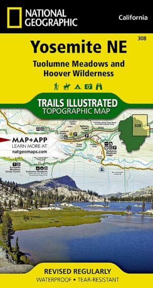 Trails Illustrated Maps: California - Yosemite Ne, Tuolumne Meadows & Hoover Wilderness