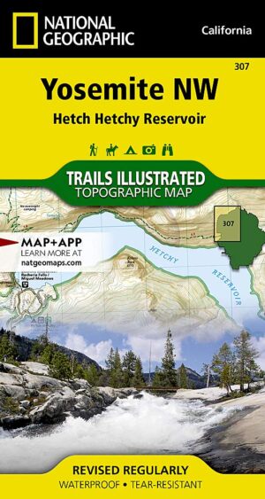 Trails Illustrated Maps: California - Yosemite Nw Hetch Hetchy Reservoir