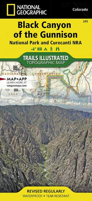 Trails Illustrated Maps: Colorado - Black Canyon of the Gunnison