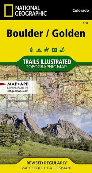Trails Illustrated Maps: Colorado - Boulder/golden