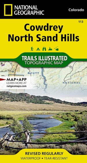 Trails Illustrated Maps: Colorado - Cowdry/north Sand Hills