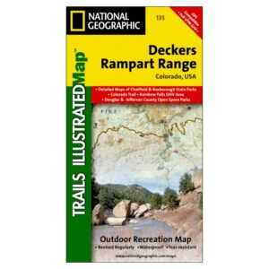 Trails Illustrated Maps: Colorado - Deckers/rampart Range