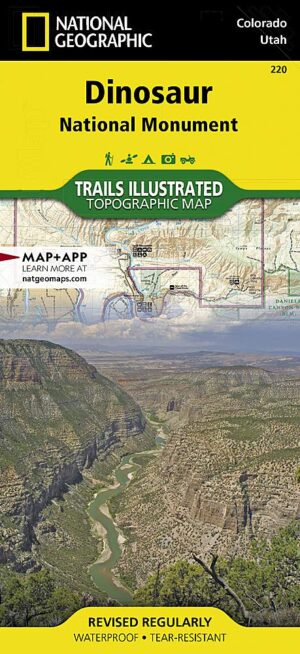 Trails Illustrated Maps: Colorado - Dinosaur National Monument
