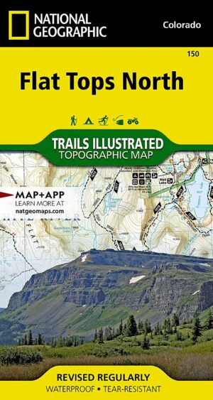 Trails Illustrated Maps: Colorado - Flat Tops North