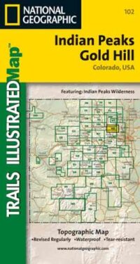 Trails Illustrated Maps: Colorado - Indian Peaks/gold Hill
