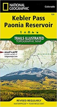 Trails Illustrated Maps: Colorado - Kebler Pass/paonia Reservoir