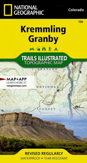 Trails Illustrated Maps: Colorado - Kremmling/granby