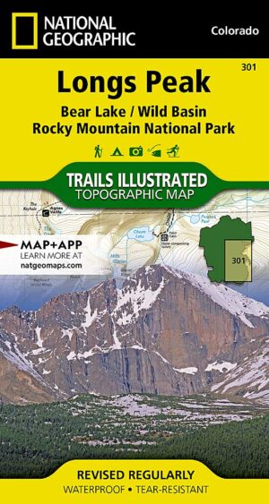 Trails Illustrated Maps: Colorado - Longs Peak