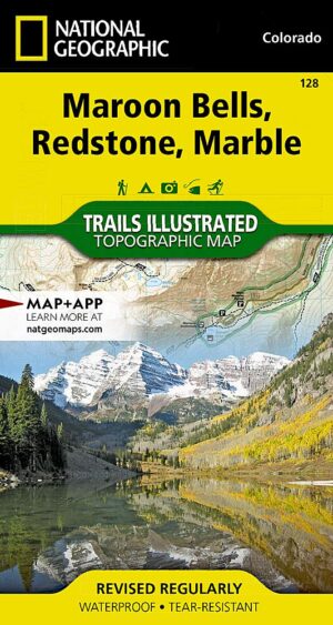 Trails Illustrated Maps: Colorado - Maroon Bells/redstone/marble