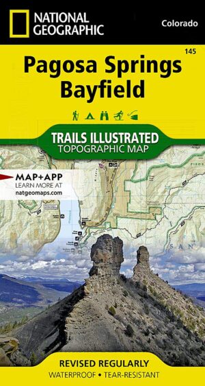 Trails Illustrated Maps: Colorado - Pagosa Springs/bayfield