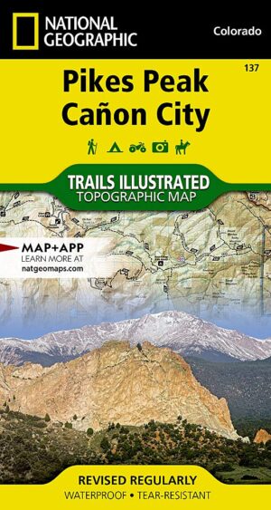 Trails Illustrated Maps: Colorado - Pikes Peak/canon City