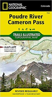 Trails Illustrated Maps: Colorado - Poudre River/cameron Pass