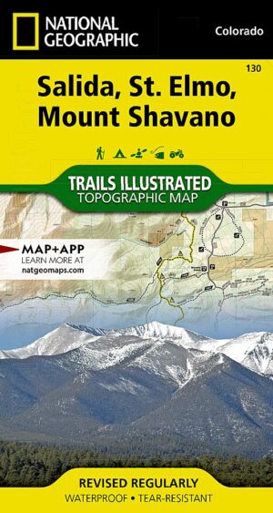 Trails Illustrated Maps: Colorado - Salida/st Elm/shavano Peak