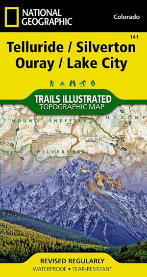 Trails Illustrated Maps: Colorado - Telluride/silverton/ouray/lake City