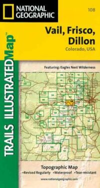 Trails Illustrated Maps: Colorado - Vail/frisco/dillon