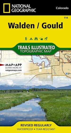 Trails Illustrated Maps: Colorado - Walden/gould