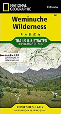 Trails Illustrated Maps: Colorado - Weminuche Wilderness