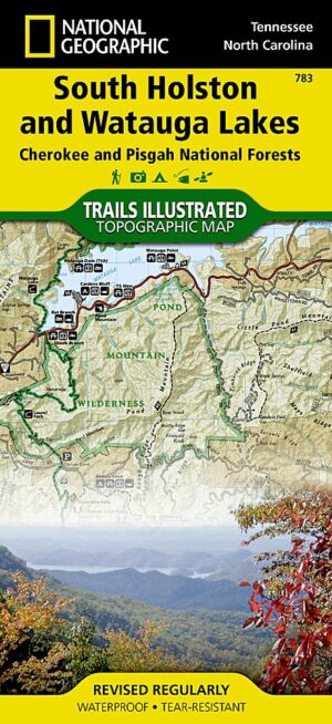 Trails Illustrated Maps: Tennessee - South Holston and Watauga Lakes, Cherokee & Pisgah National Forests