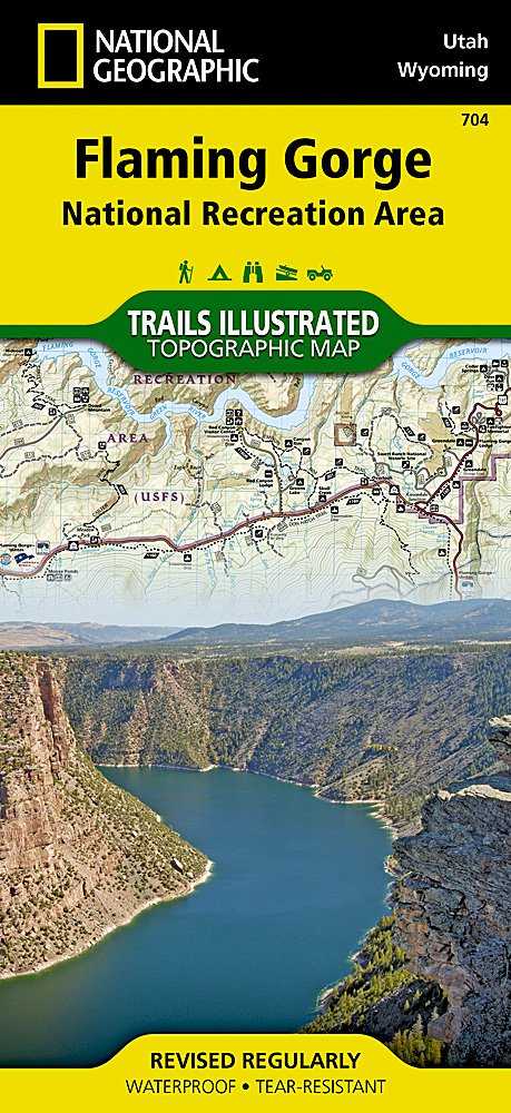 Trails Illustrated Maps: Utah - Flaming Gorge/east Uintas
