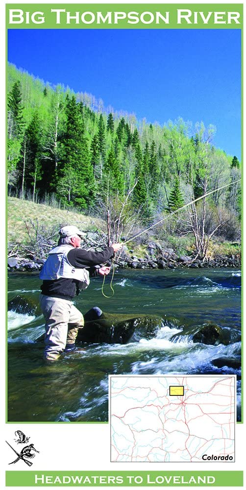 Wilderness Adventure Press Maps: Colorado Big Thompson River