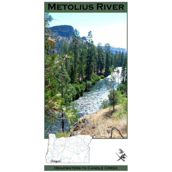 Wilderness Adventure Press Maps: Oregon Metolius River