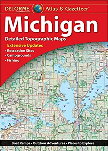 Delorme Michigan Atlas and Gazetteer