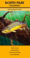 Fishing Map and Guide for Colorado's North Park River
