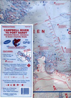 Fish-n-map Saltwater: Canada, Campbell River to Port Hardy