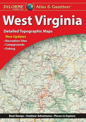 Delorme West Virginia Atlas and Gazetteer