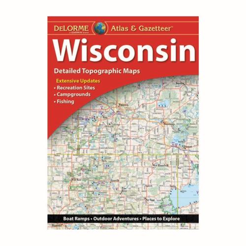 Delorme Wisconsin Atlas and Gazetteer
