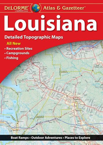 Delorme Louisiana Atlas and Gazetteer